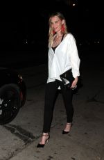 SARA and ERIN FOSTER Leaves Jennifer Meyer’s 40th Birthday Party in West Hollywood 04/22/2017