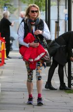 SARA COX Heading to a Gym in London 04/10/2017