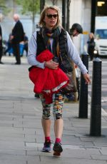 SARA COX Heading to a Gym in London 04/10/2017