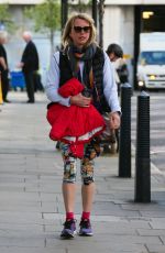 SARA COX Heading to a Gym in London 04/10/2017