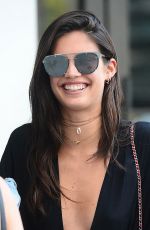 SARA SAMPAIO Out for Lunch at Spago in Los Angeles 04/12/2017