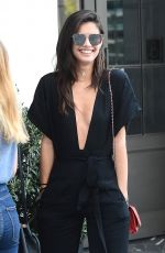 SARA SAMPAIO Out for Lunch at Spago in Los Angeles 04/12/2017