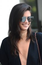 SARA SAMPAIO Out for Lunch at Spago in Los Angeles 04/12/2017