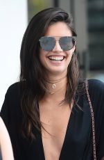 SARA SAMPAIO Out for Lunch at Spago in Los Angeles 04/12/2017