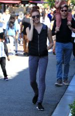 SARAH HAY Out at The Grove in West Hollywood 04/09/2017
