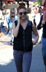 SARAH HAY Out at The Grove in West Hollywood 04/09/2017