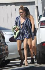 SARAH HYLAND Leaves Nine Zero One Salon in West Hollywood 04/02/2017
