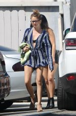 SARAH HYLAND Leaves Nine Zero One Salon in West Hollywood 04/02/2017