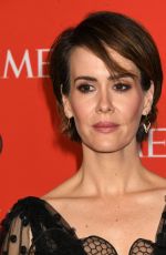 SARAH PAULSON at 2017 Time 100 Gala in New York 04/25/2017