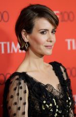 SARAH PAULSON at 2017 Time 100 Gala in New York 04/25/2017