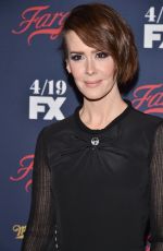 SARAH PAULSON at FX Network 2017 All-star Upfront in New York 04/06/2017