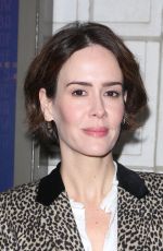 SARAH PAULSON at The Little Foxes Play Opening Night in New York 04/19/2017