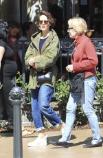 SARAH PAULSON Out and About in Los Angeles 04/09/2017