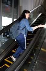 SARAH SILVERMAN at Los Angeles International Airport 04/13/2017