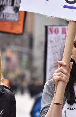 SARAH SILVERMAN at March and Rally to demand President Donald Trump Release His Tax Returns in New York 04/15/2017