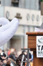 SARAH SILVERMAN at March and Rally to demand President Donald Trump Release His Tax Returns in New York 04/15/2017