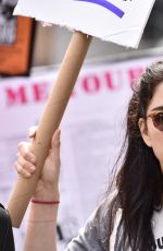 SARAH SILVERMAN at March and Rally to demand President Donald Trump Release His Tax Returns in New York 04/15/2017