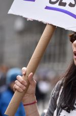 SARAH SILVERMAN at March and Rally to demand President Donald Trump Release His Tax Returns in New York 04/15/2017