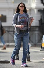 SARAH SILVERMAN Out and About in New York 04/17/2017