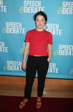 SARAH STEELE at Speech & Debate Premiere in New York 04/02/2017