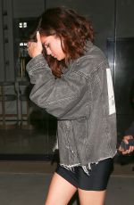 SELENA GOMEZ and The Weeknd Arrives at Tao Beauty & Essex in Hollywood 04/06/2007