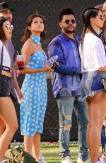 SELENA GOMEZ and The Weeknd at Coachella Valley Music and Arts Festival in Indio 04/15/2017