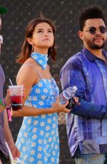SELENA GOMEZ and The Weeknd at Coachella Valley Music and Arts Festival in Indio 04/15/2017