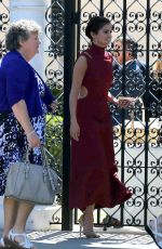 SELENA GOMEZ at a Wedding in Los Angeles 04/21/2017