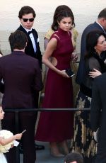 SELENA GOMEZ at a Wedding in Los Angeles 04/21/2017
