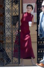 SELENA GOMEZ at a Wedding in Los Angeles 04/21/2017