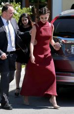 SELENA GOMEZ at a Wedding in Los Angeles 04/21/2017