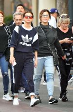 SELENA GOMEZ at Disneyland in Anaheim 04/02/2017