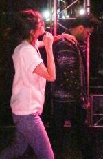 SELENA GOMEZ at Travis Scott Concert at Coachella in Indio 04/15/2017