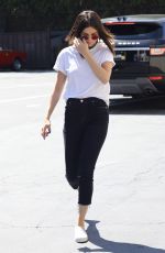 SELENA GOMEZ Out for Lunch in Los Angeles 03/31/2017