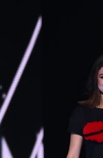 SELENA GOMEZ Performs at WE Day California in Los Angeles 04/27/2017