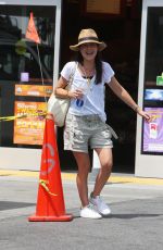 SELMA BLAIR at a Gas Station in Los Angeles 04/07/2017