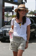 SELMA BLAIR at a Gas Station in Los Angeles 04/07/2017