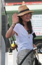 SELMA BLAIR at a Gas Station in Los Angeles 04/07/2017