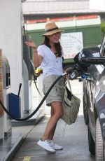 SELMA BLAIR at a Gas Station in Los Angeles 04/07/2017