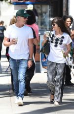 SELMA BLAIR Walks Her Dog Out in Los Angeles 04/19/2017