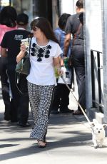 SELMA BLAIR Walks Her Dog Out in Los Angeles 04/19/2017