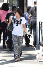 SELMA BLAIR Walks Her Dog Out in Los Angeles 04/19/2017