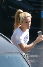 SHAKIRA Out and About in Barcelona 04/26/2017
