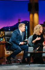 SHANIA TWAIN at Late Late Show with James Corden 04/18/2017