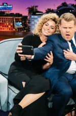 SHANIA TWAIN at Late Late Show with James Corden 04/18/2017