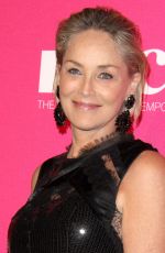 SHARON STONE at Moca Gala Honoring Jeff Koons in Los Angeles 04/29/2017
