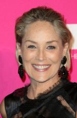 SHARON STONE at Moca Gala Honoring Jeff Koons in Los Angeles 04/29/2017