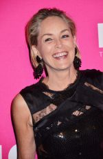 SHARON STONE at Moca Gala Honoring Jeff Koons in Los Angeles 04/29/2017