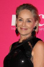 SHARON STONE at Moca Gala Honoring Jeff Koons in Los Angeles 04/29/2017