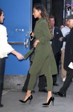 SHAY MITCHELL Arrives at Good Morning America in New York 04/18/2017